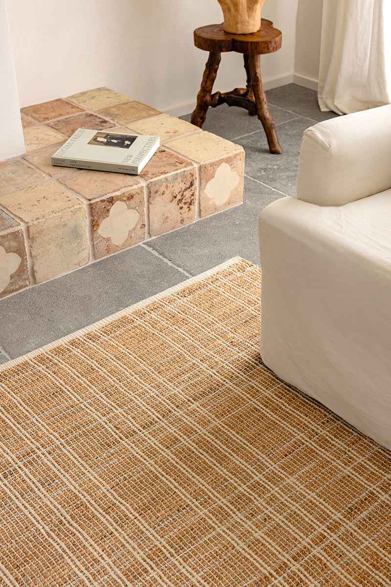 Darren Palmer Plaid Rug | Sandstone - Wander & Wild Home