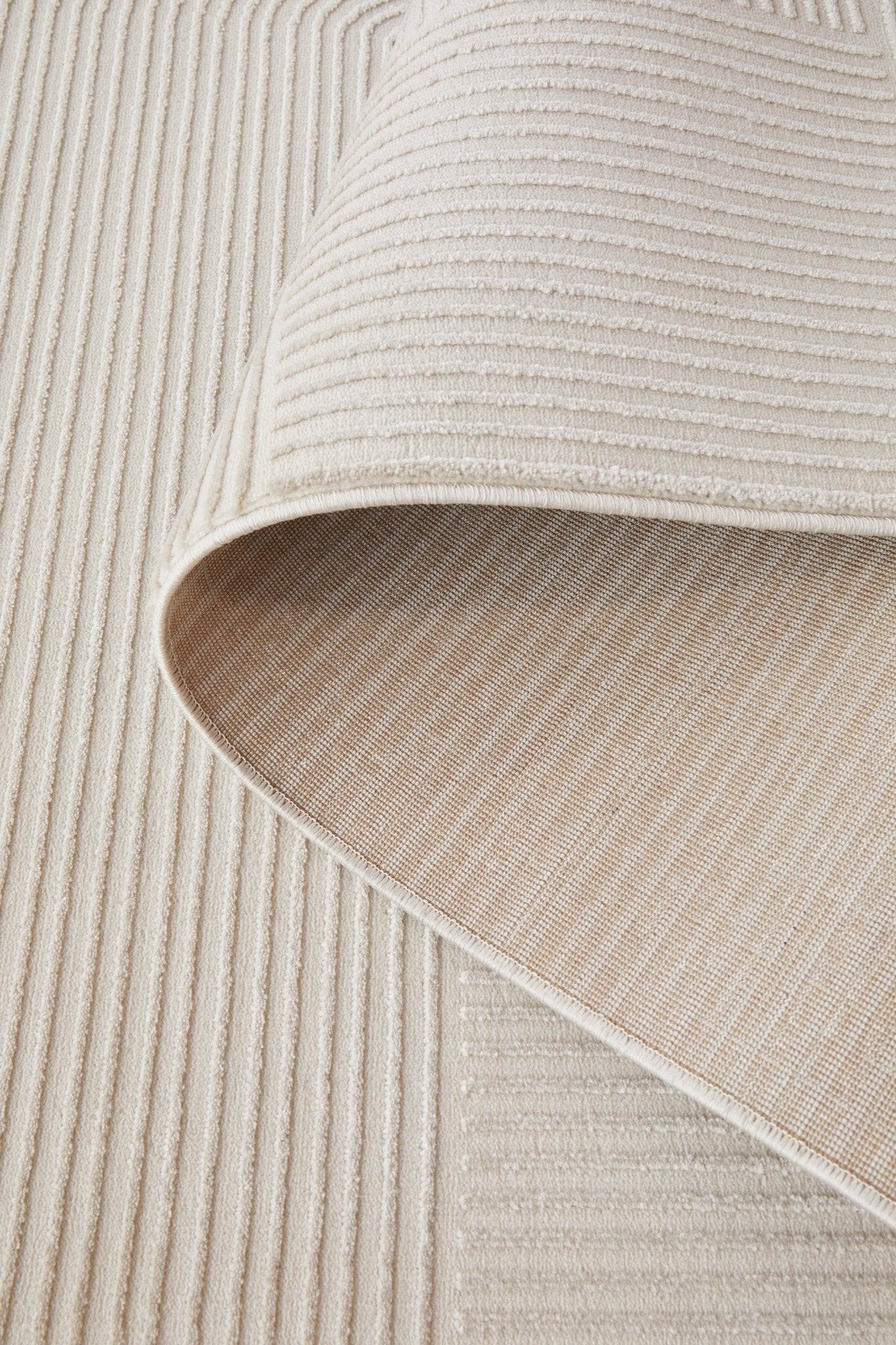Darren Palmer Raking Rug | Linen - Wander & Wild Home