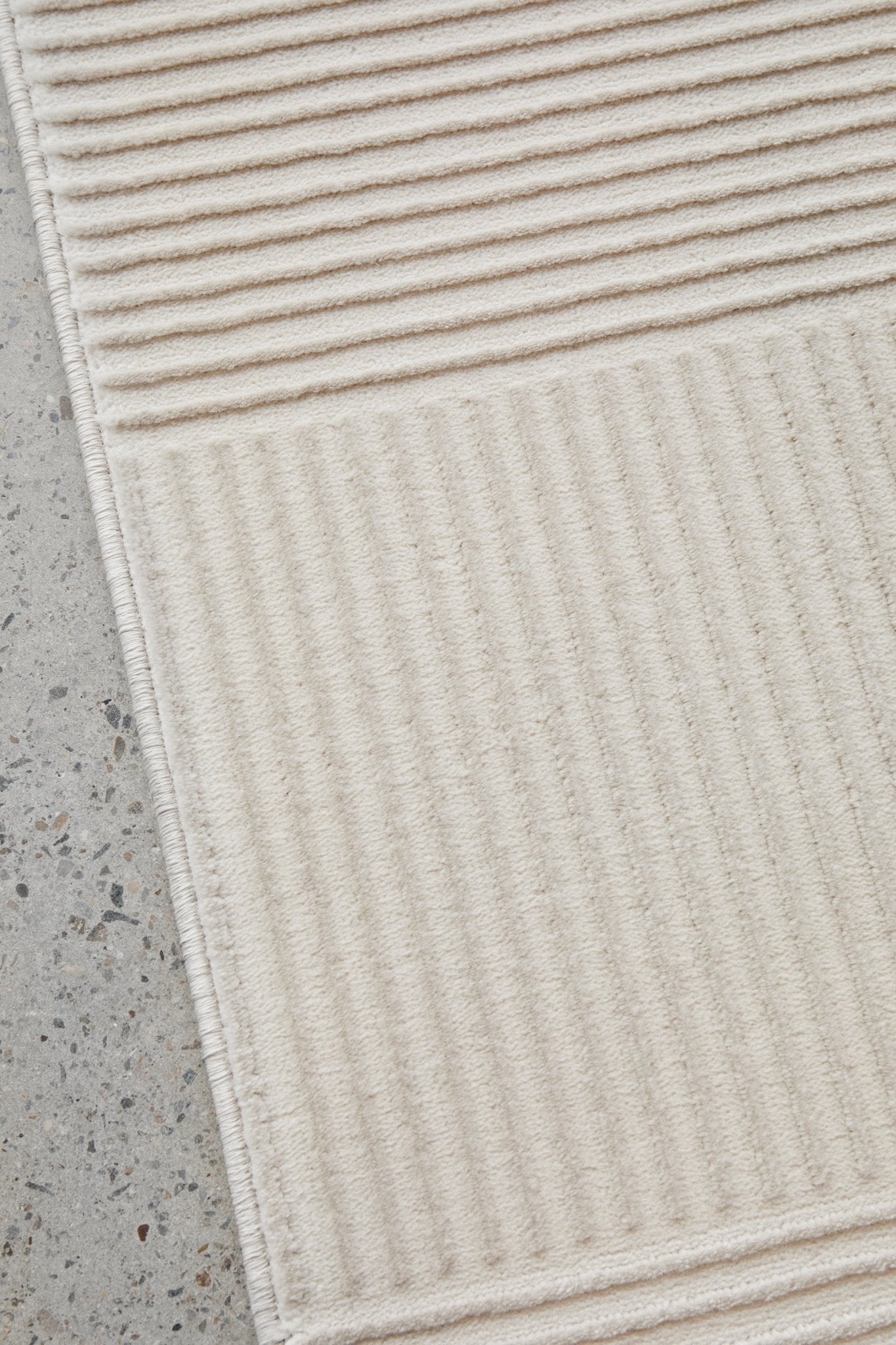 Darren Palmer Raking Rug | Linen - Wander & Wild Home
