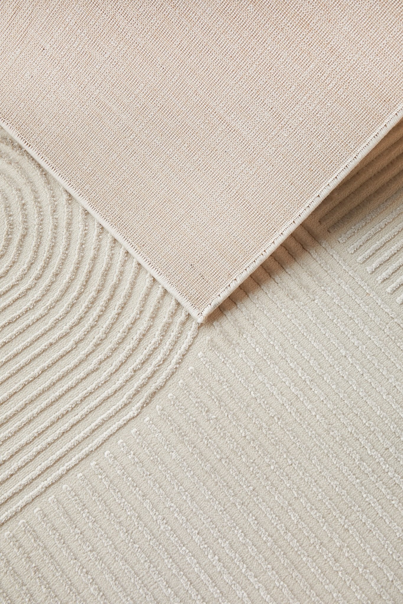 Darren Palmer Raking Rug | Linen - Wander & Wild Home
