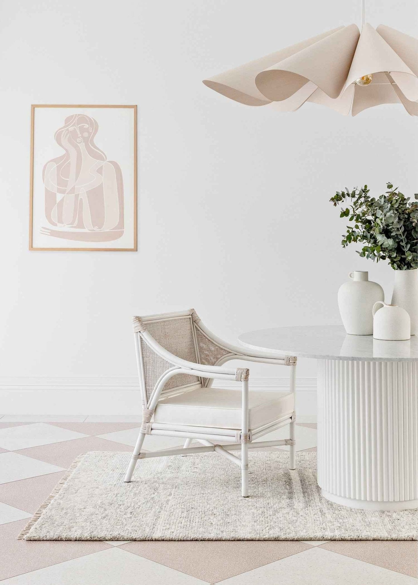 Darren Palmer Travertine Rug | Silver - Wander & Wild Home