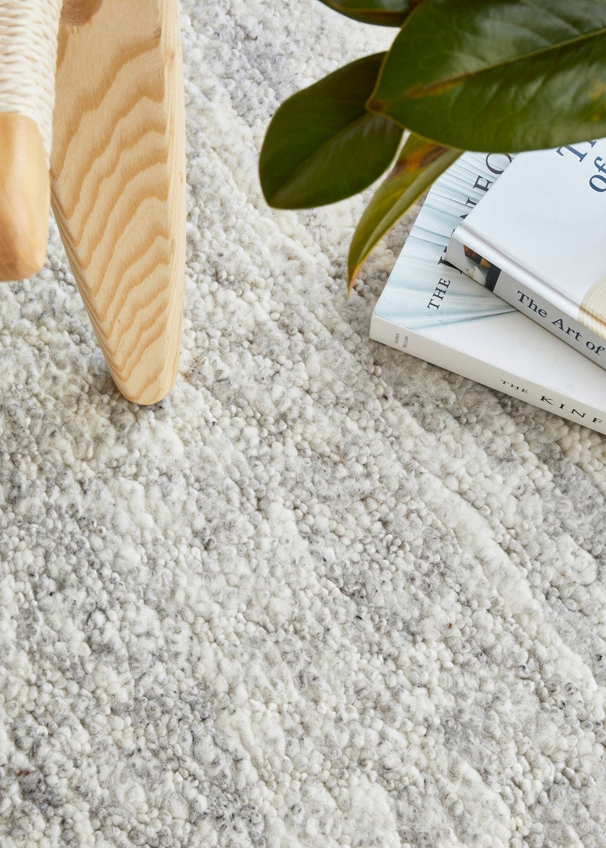 Darren Palmer Travertine Rug | Silver - Wander & Wild Home