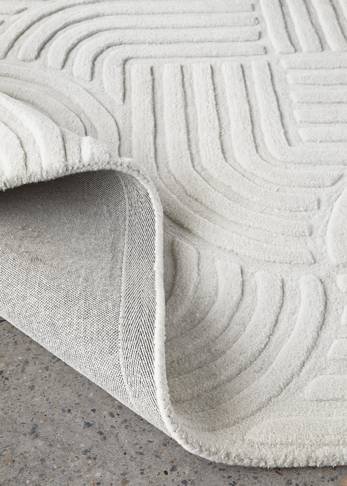 Darren Palmer Zen Rug | White - Wander & Wild Home
