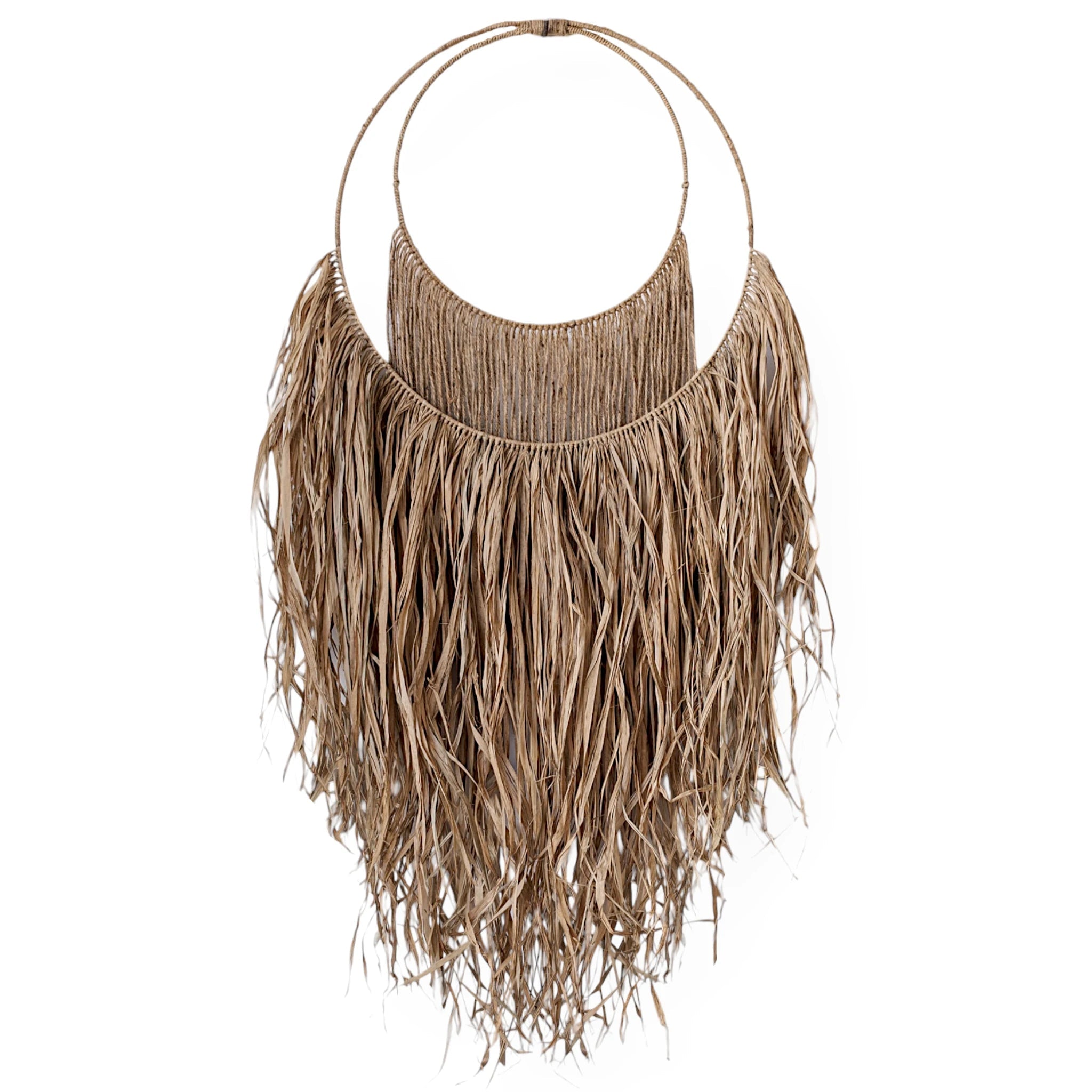 Eden | Raffia & Jute Hoop Wall Hanging - Wander & Wild Home