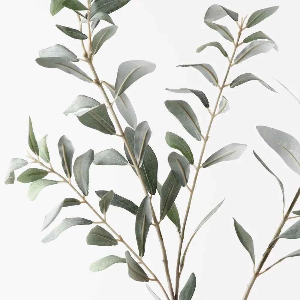 Faux Olive Leaf Spray | Grey Green 110cm - Wander & Wild Home
