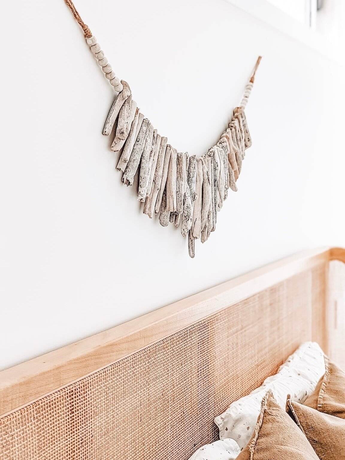 Gia Driftwood Garland Hanging - Wander & Wild Home