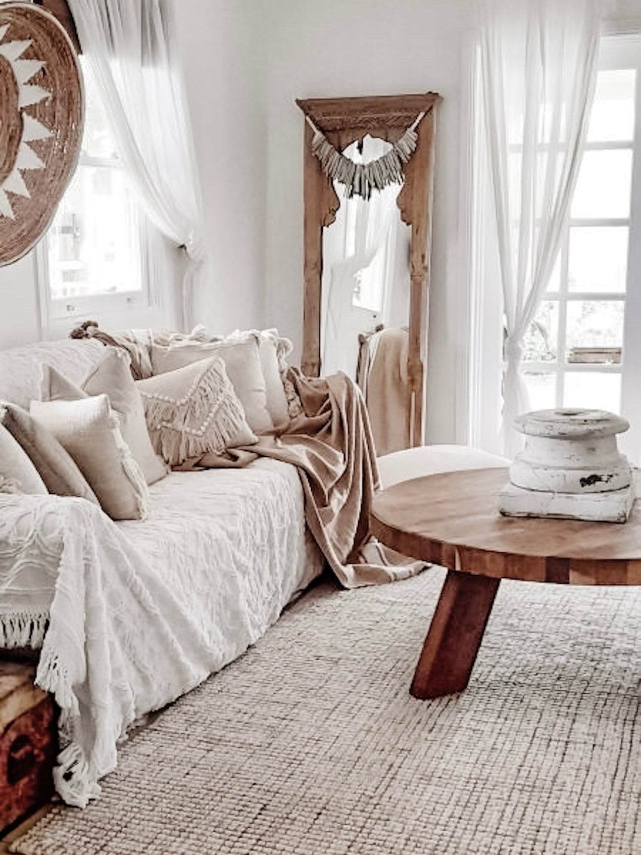 Gia Driftwood Garland Hanging - Wander & Wild Home