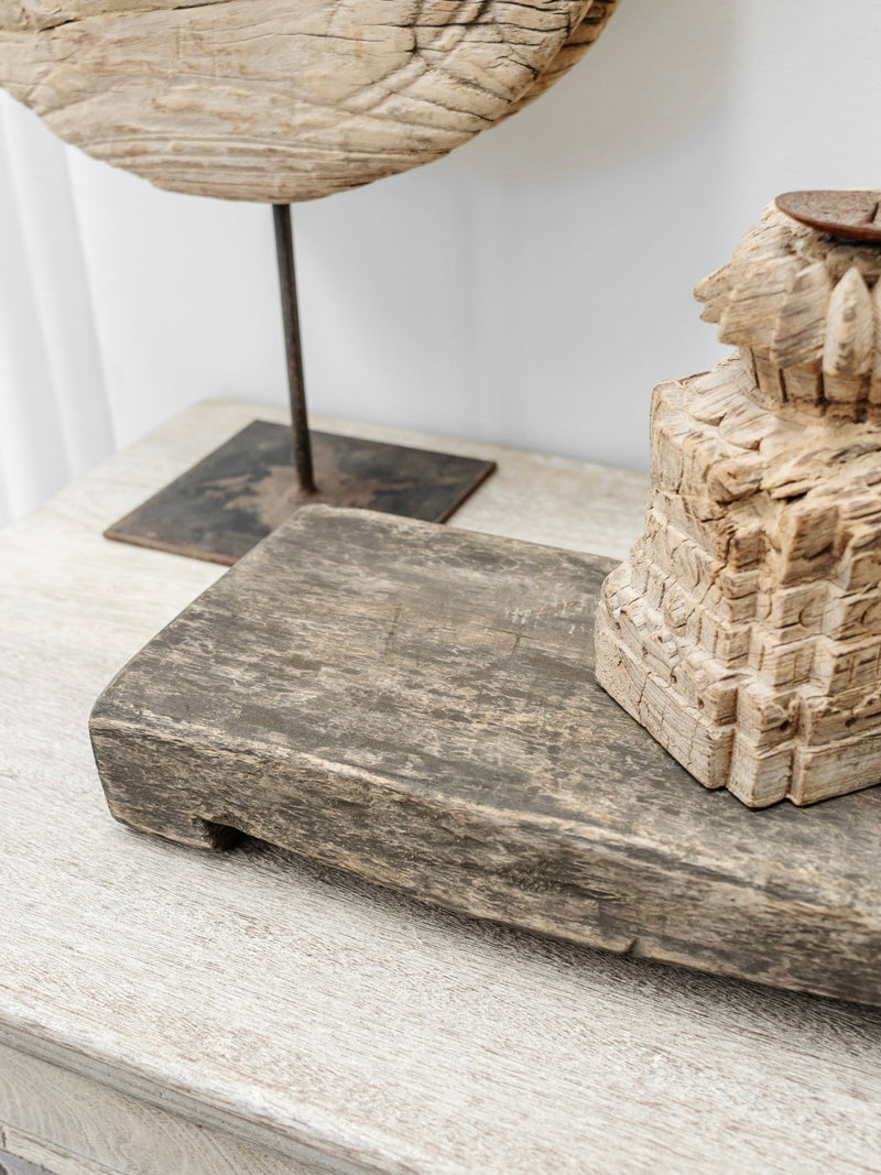 Indian Chapati Board - Aged Rustic - Wander & Wild Home