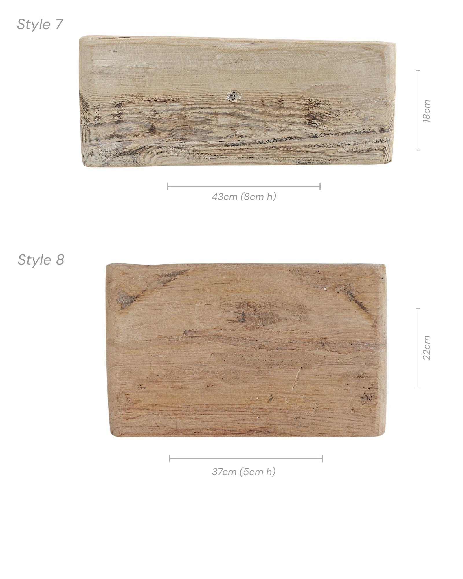 Indian Chapati Board - Bleached - Wander & Wild Home
