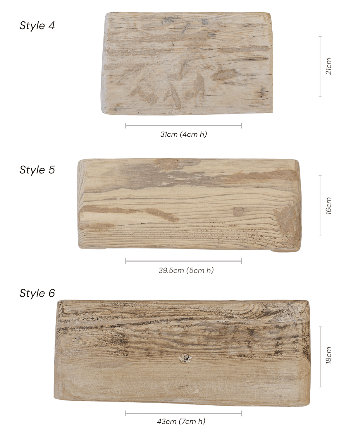 Indian Chapati Board -Bleached - Wander & Wild Home