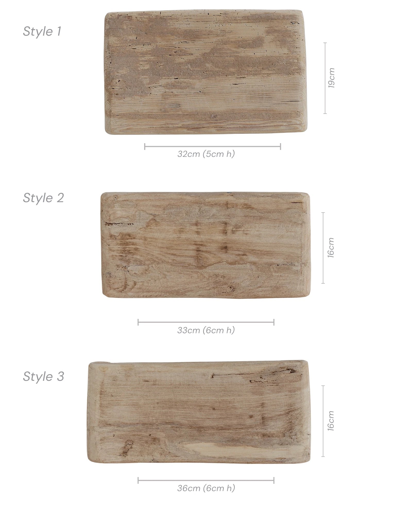 Indian Chapati Board - Bleached - Wander & Wild Home