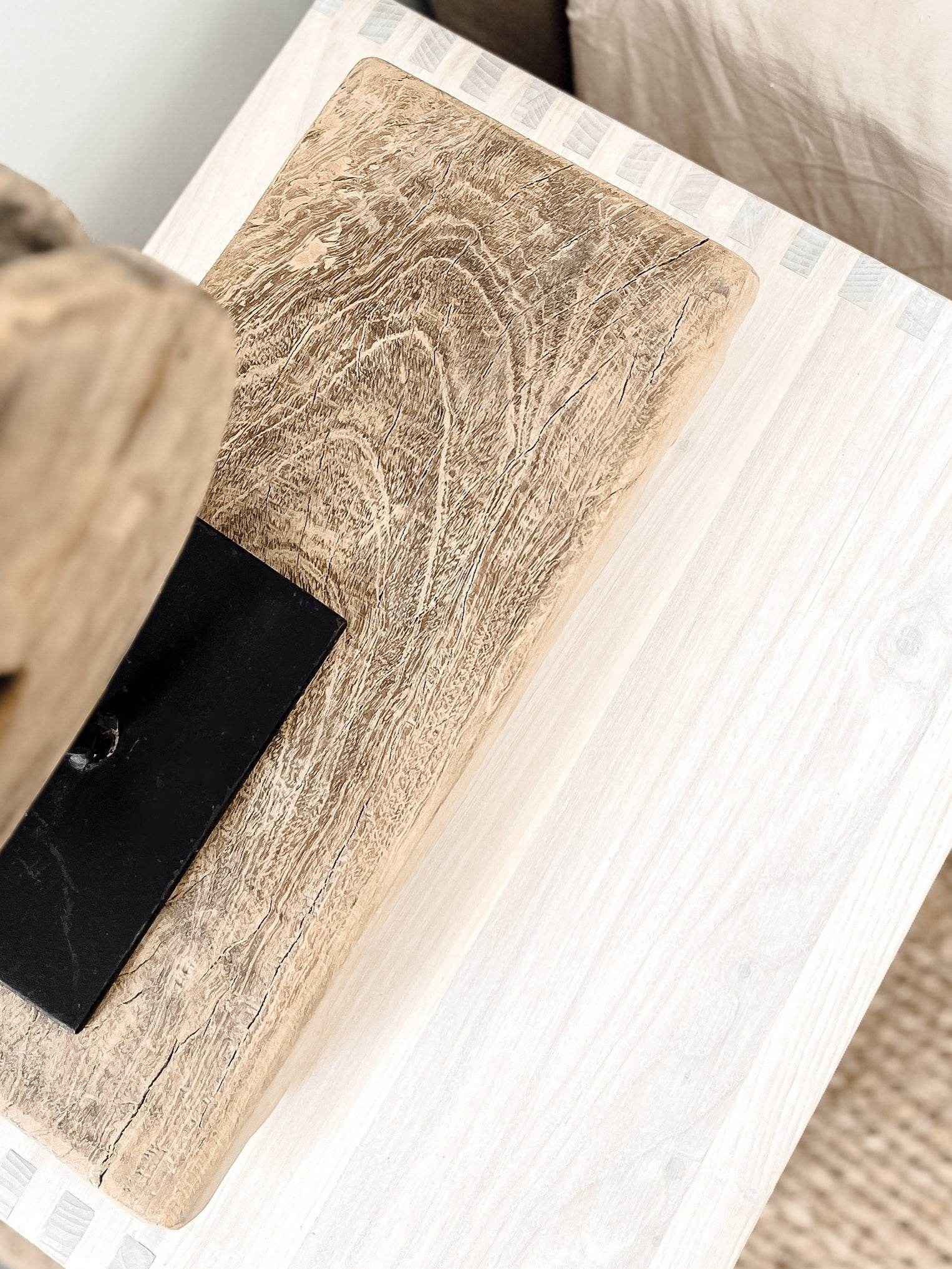 Indian Chapati Board -Aged Rustic