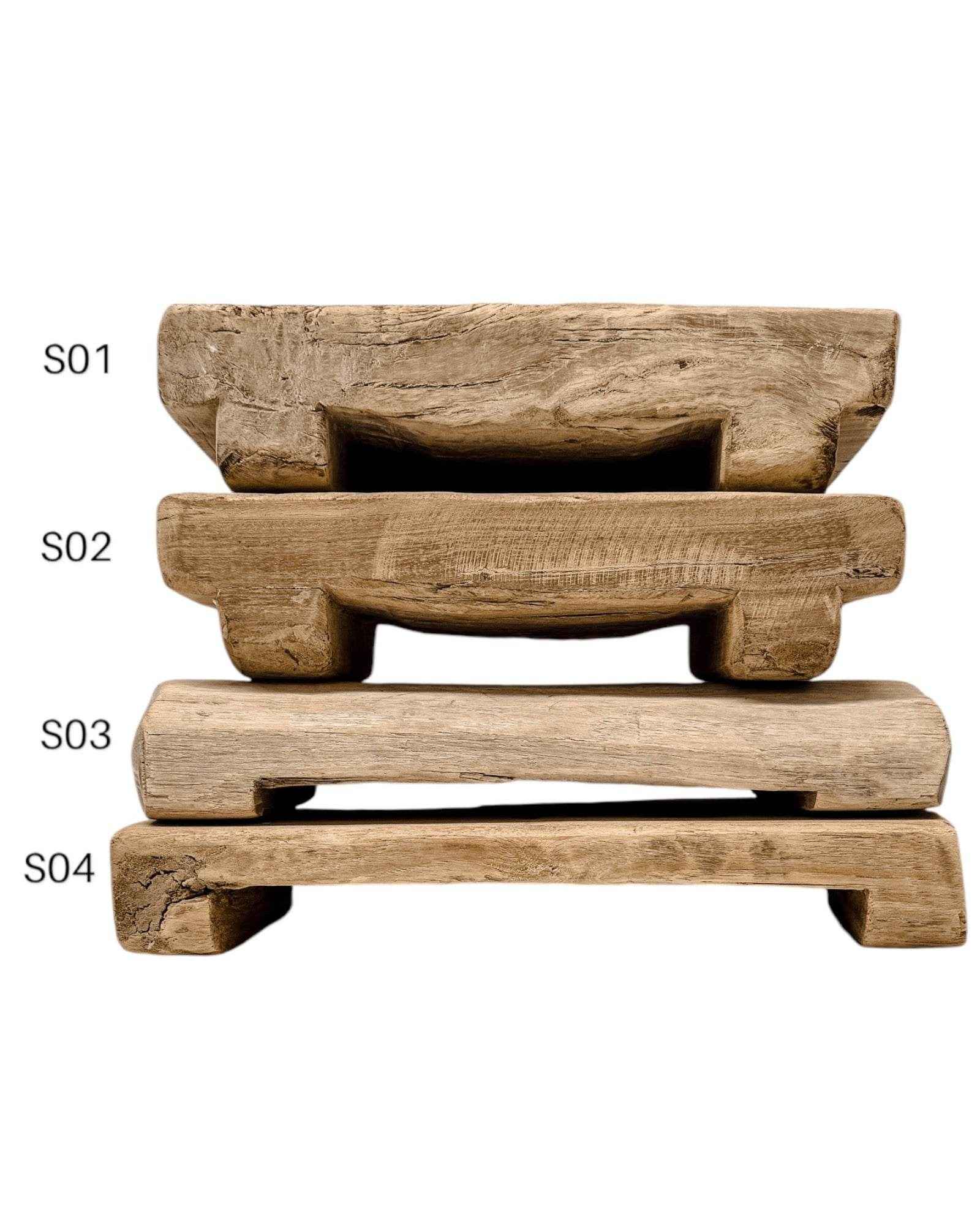 Indian Chapati Board -Aged Rustic