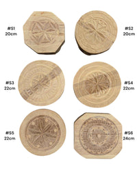 Indian Vintage Chapati Plate - Carved - Wander & Wild Home