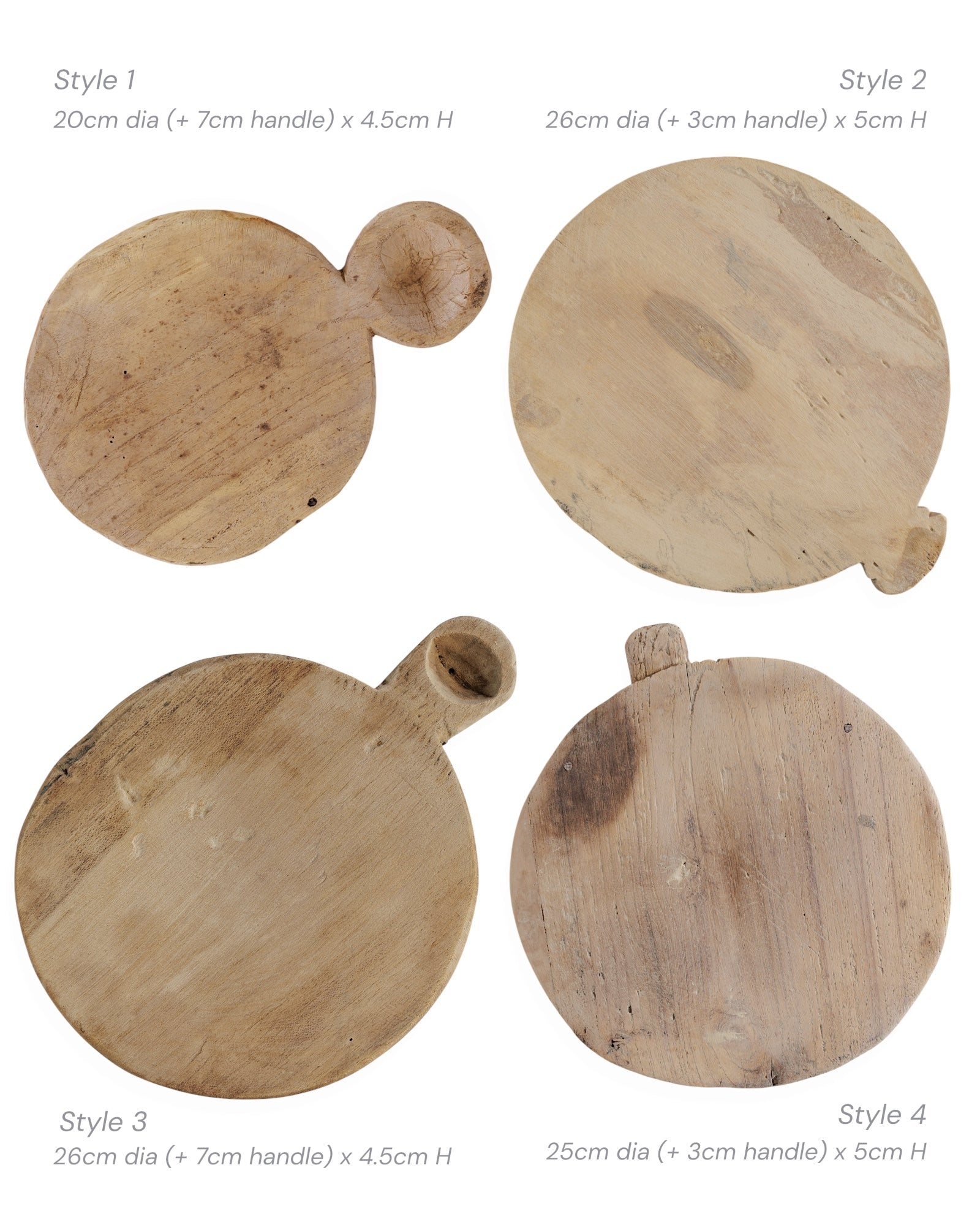 Indian Vintage Chapati Plates - Various - Wander & Wild Home