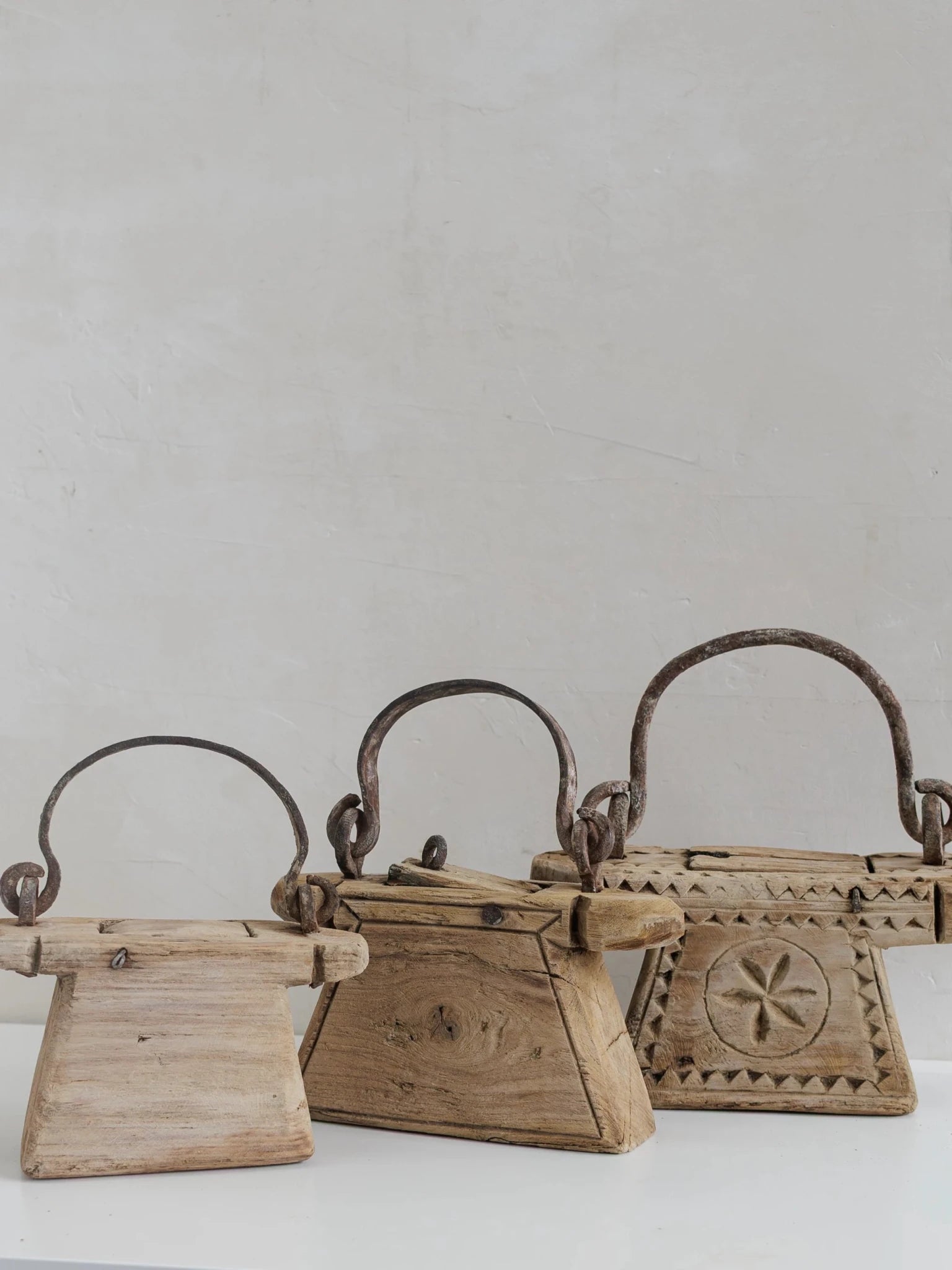 Indian Vintage Oil Pot - Natural - Wander & Wild Home