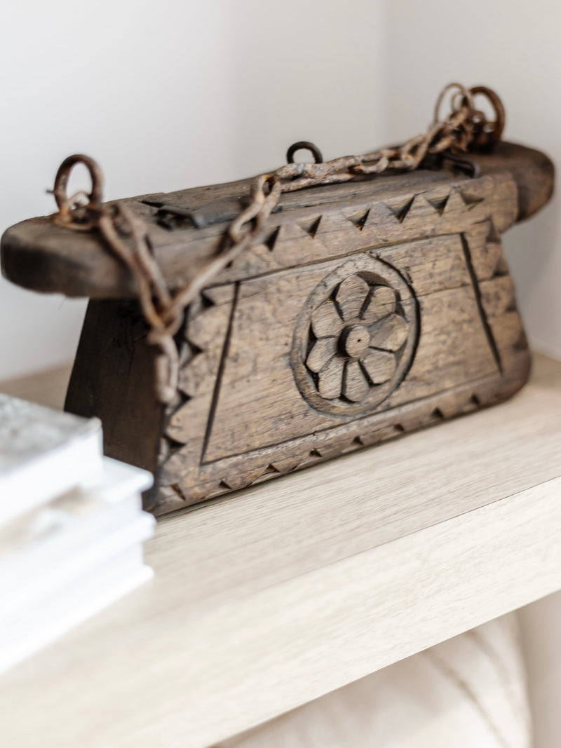 Indian Vintage Oil Pot - Wabi - Wander & Wild Home