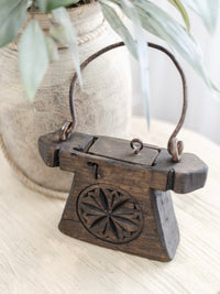 Indian Vintage Oil Pot - Wabi - Wander & Wild Home