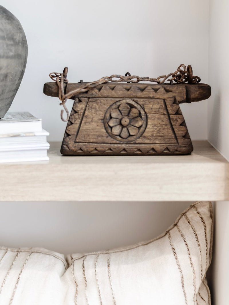 Indian Vintage Oil Pot - Wabi - Wander & Wild Home