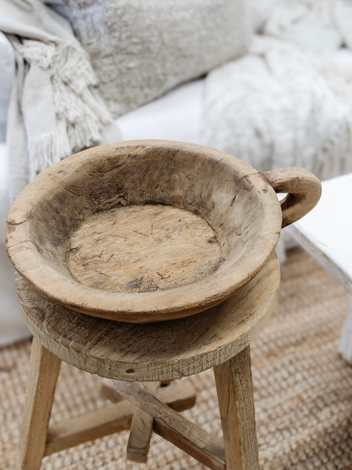 Indian Wooden Handle Bowl - Wander & Wild Home