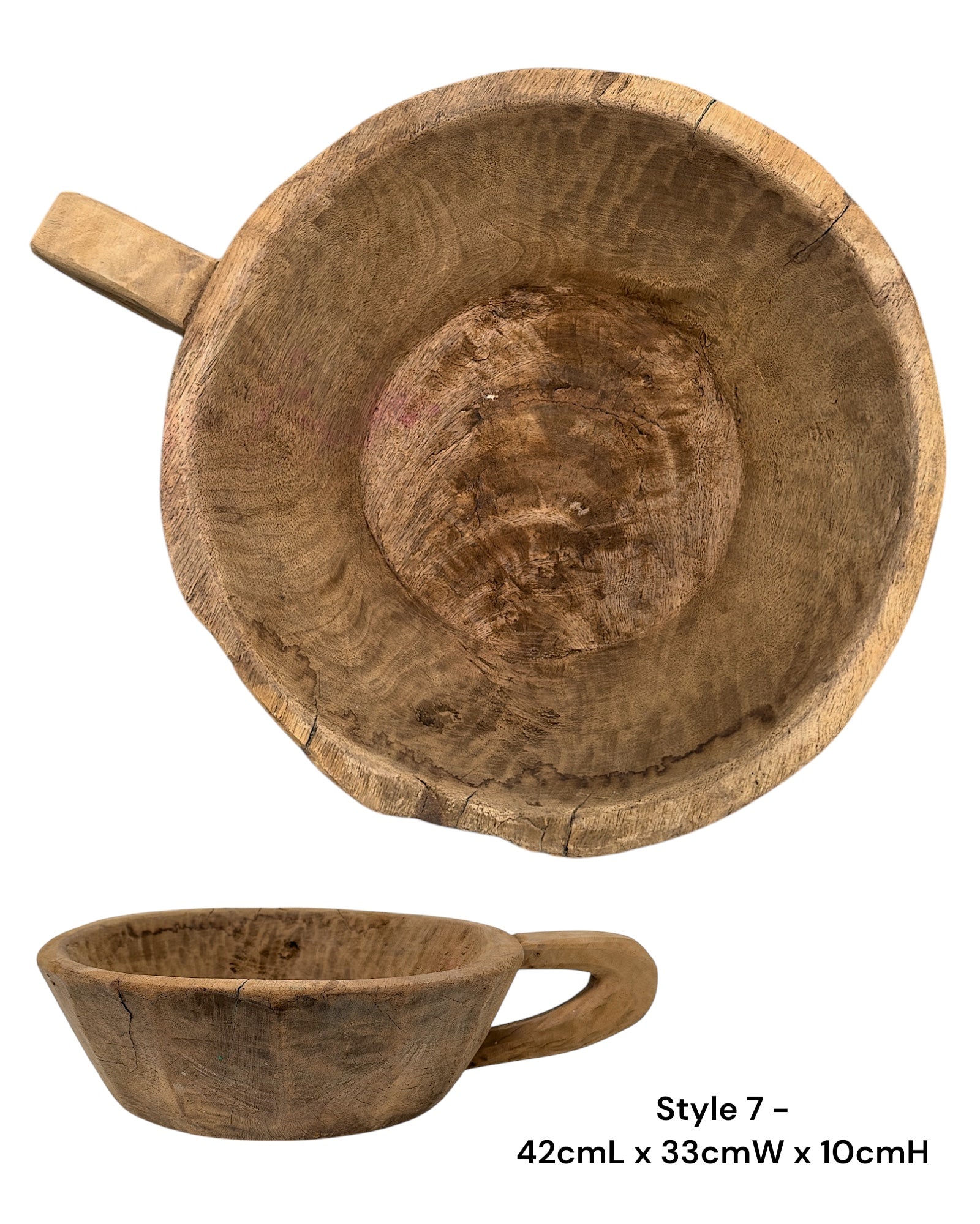 Indian Wooden Handle Bowl - Wander & Wild Home