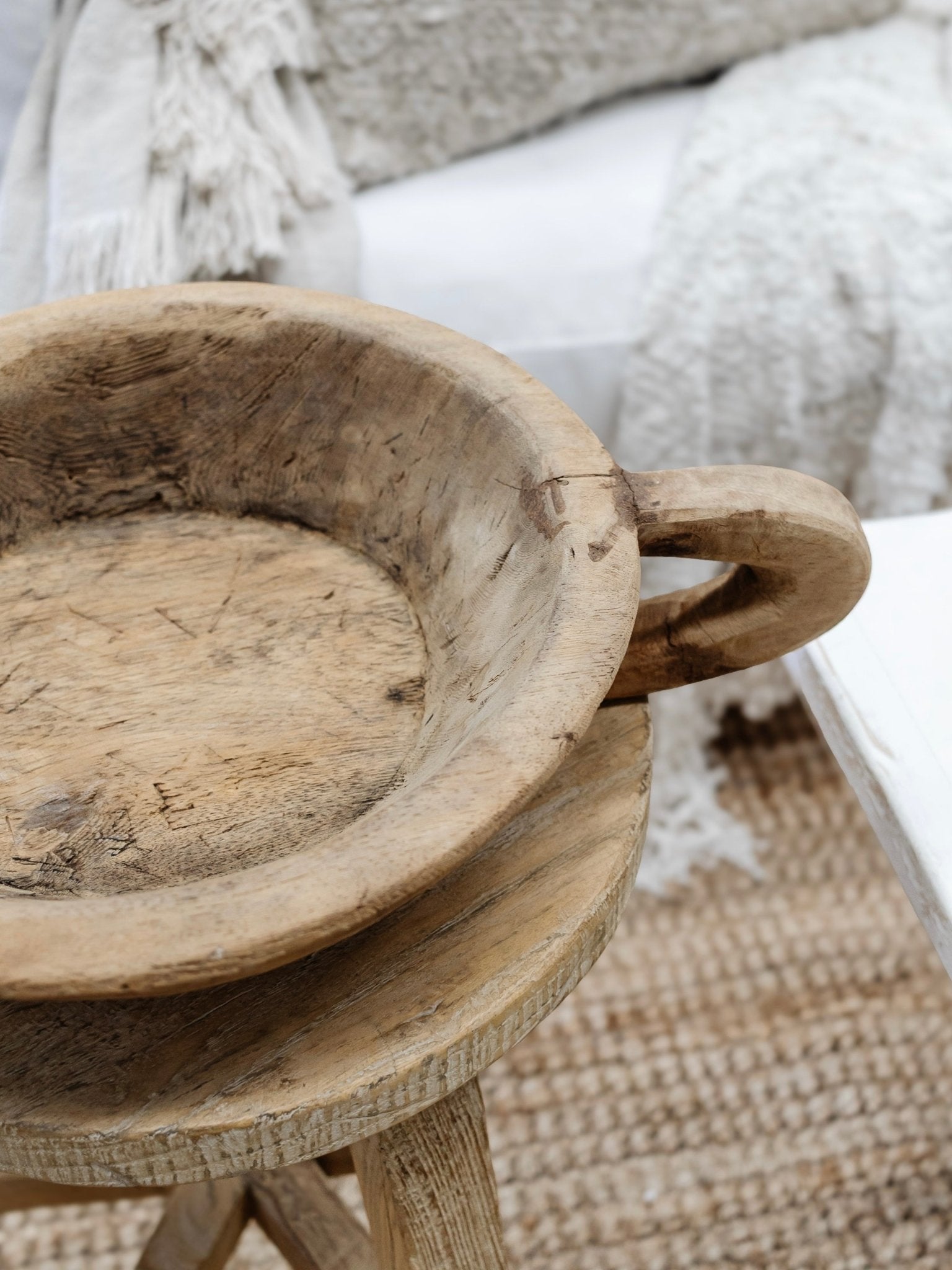 Indian Wooden Handle Bowl - Wander & Wild Home