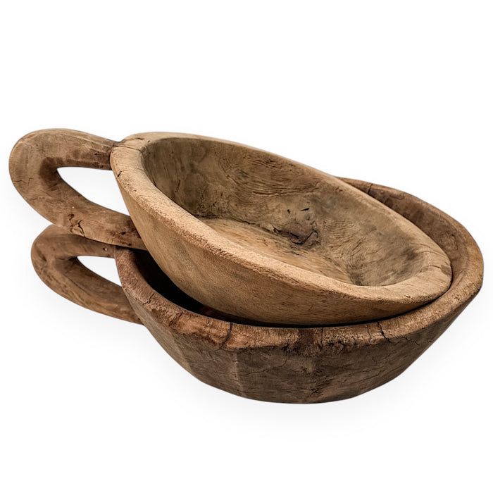 Indian Wooden Handle Bowl - Wander & Wild Home
