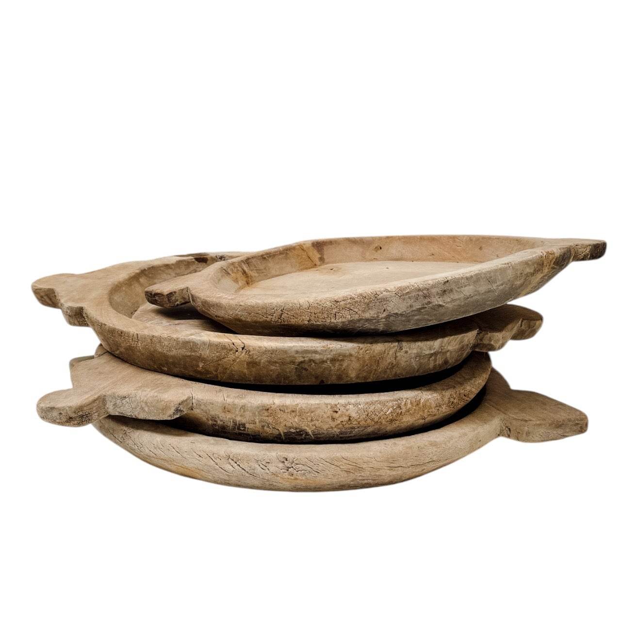 Indian Wooden Parat Plate - Wander & Wild Home