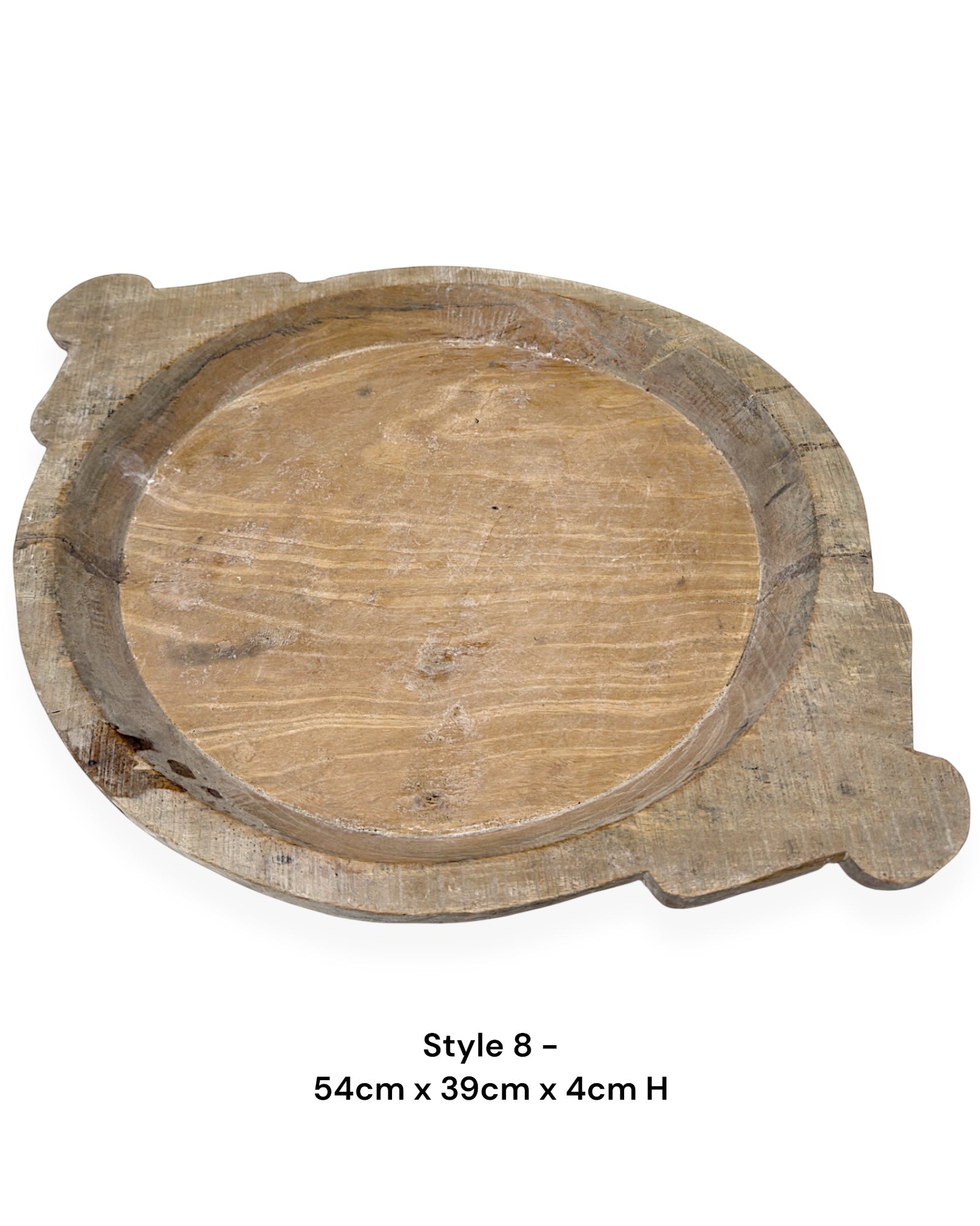 Indian Wooden Parat Plate - Wander & Wild Home
