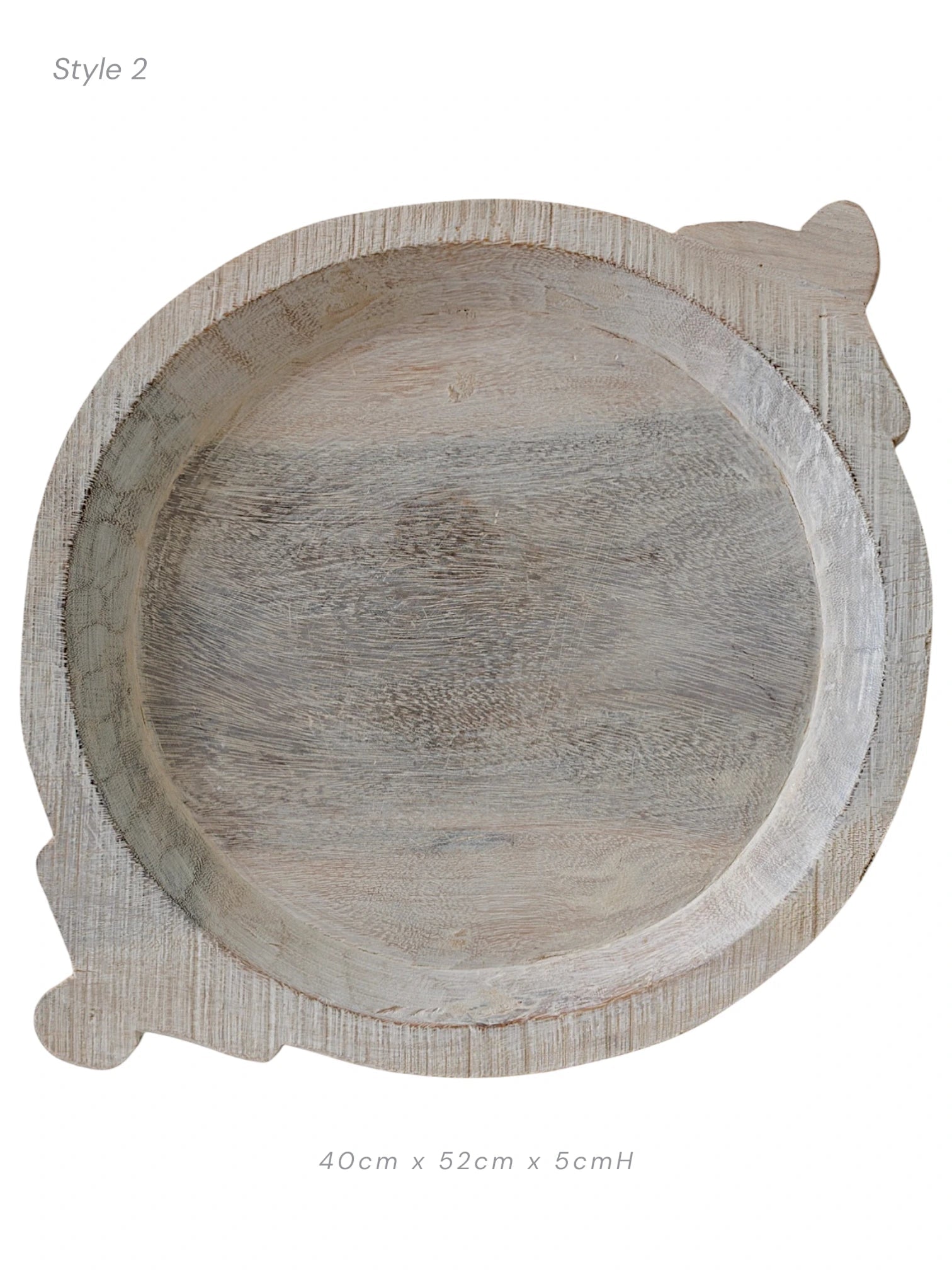 Indian Wooden Parat Plate - Wander & Wild Home