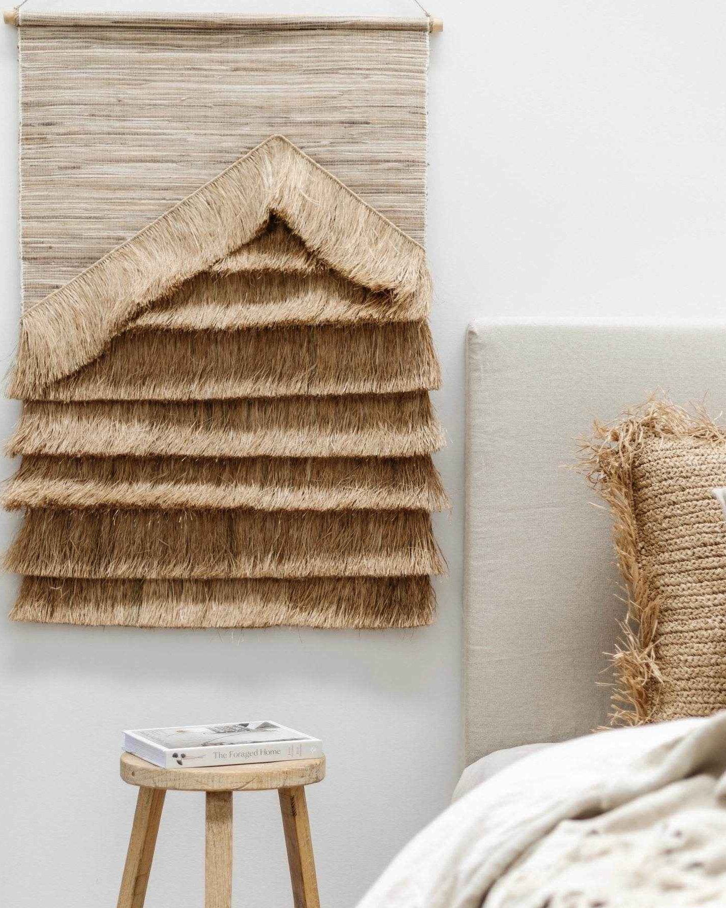 Kailani Woven Jute & Raffia Wall Hanging