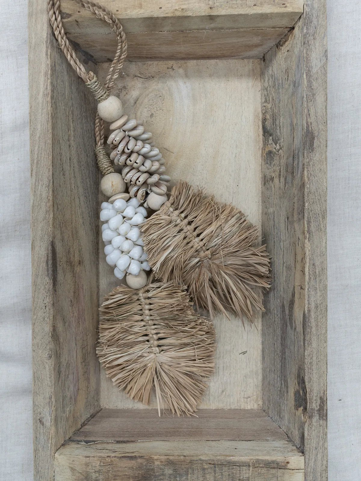 Kalo | Raffia Shell Tassel - Wander & Wild Home