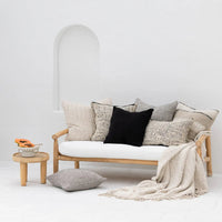 Looma Recycled Linen Cushion - Wander & Wild Home