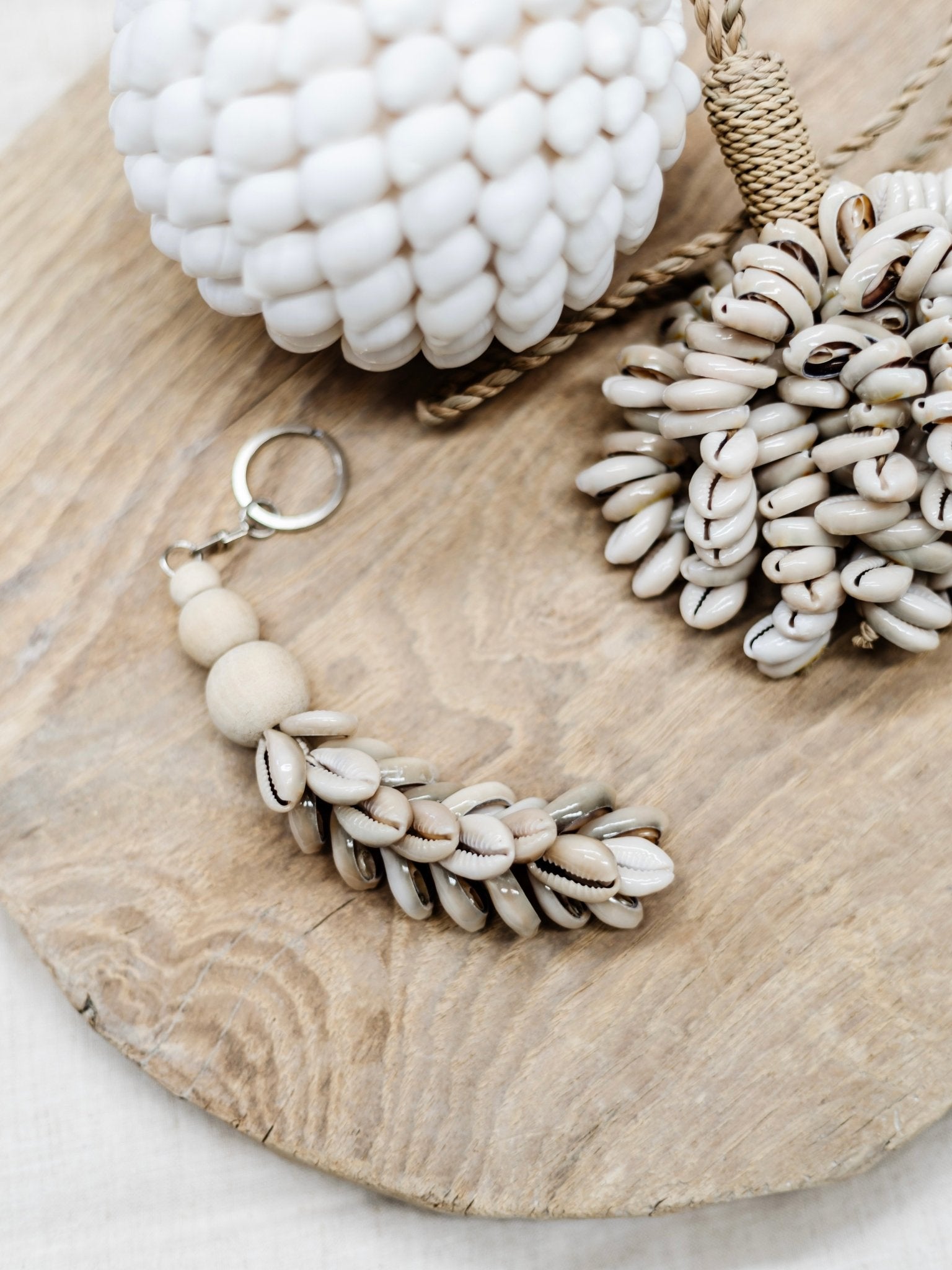 Mira | Shell Keyring - Wander & Wild Home
