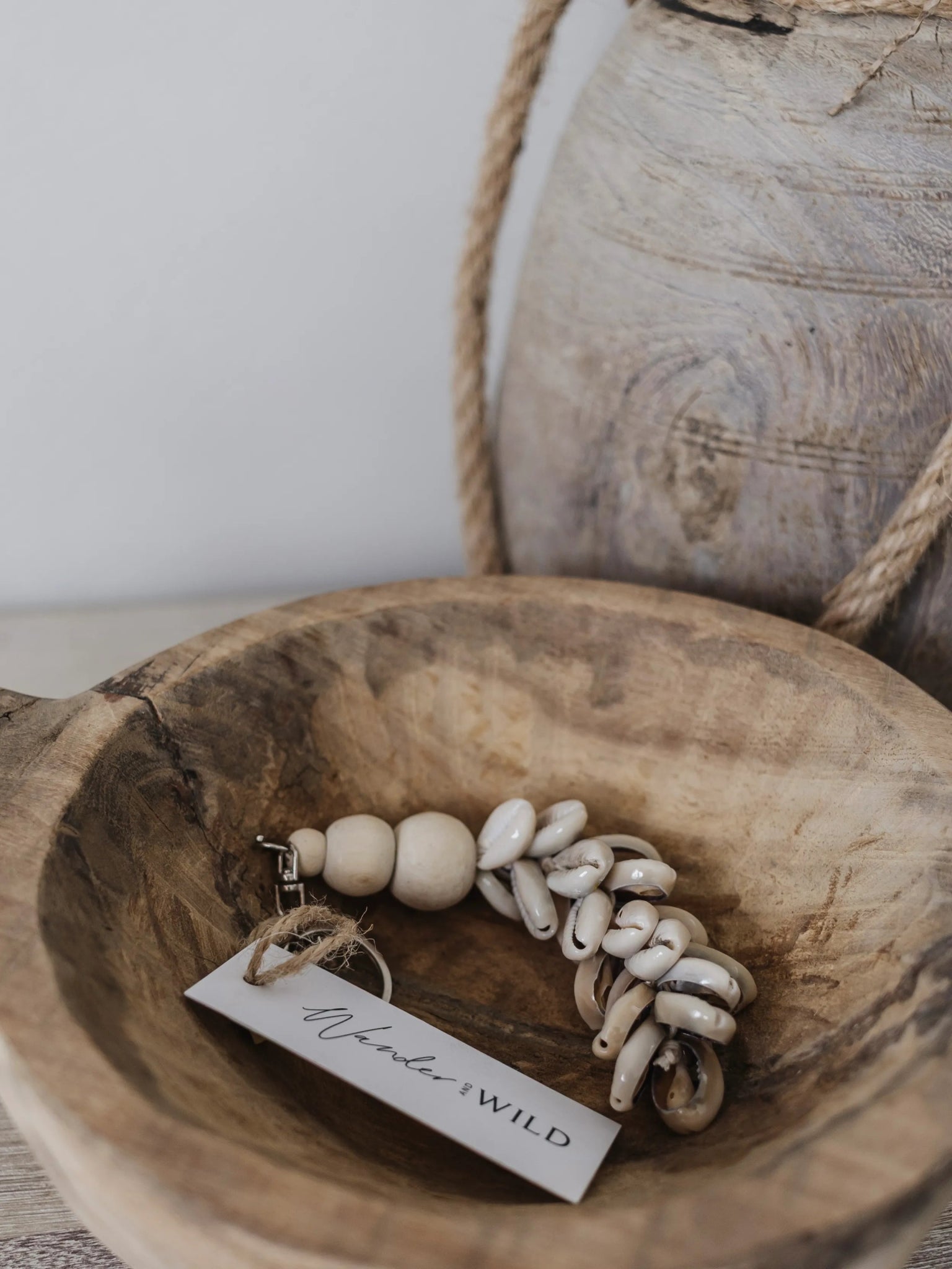 Mira | Shell Keyring - Wander & Wild Home