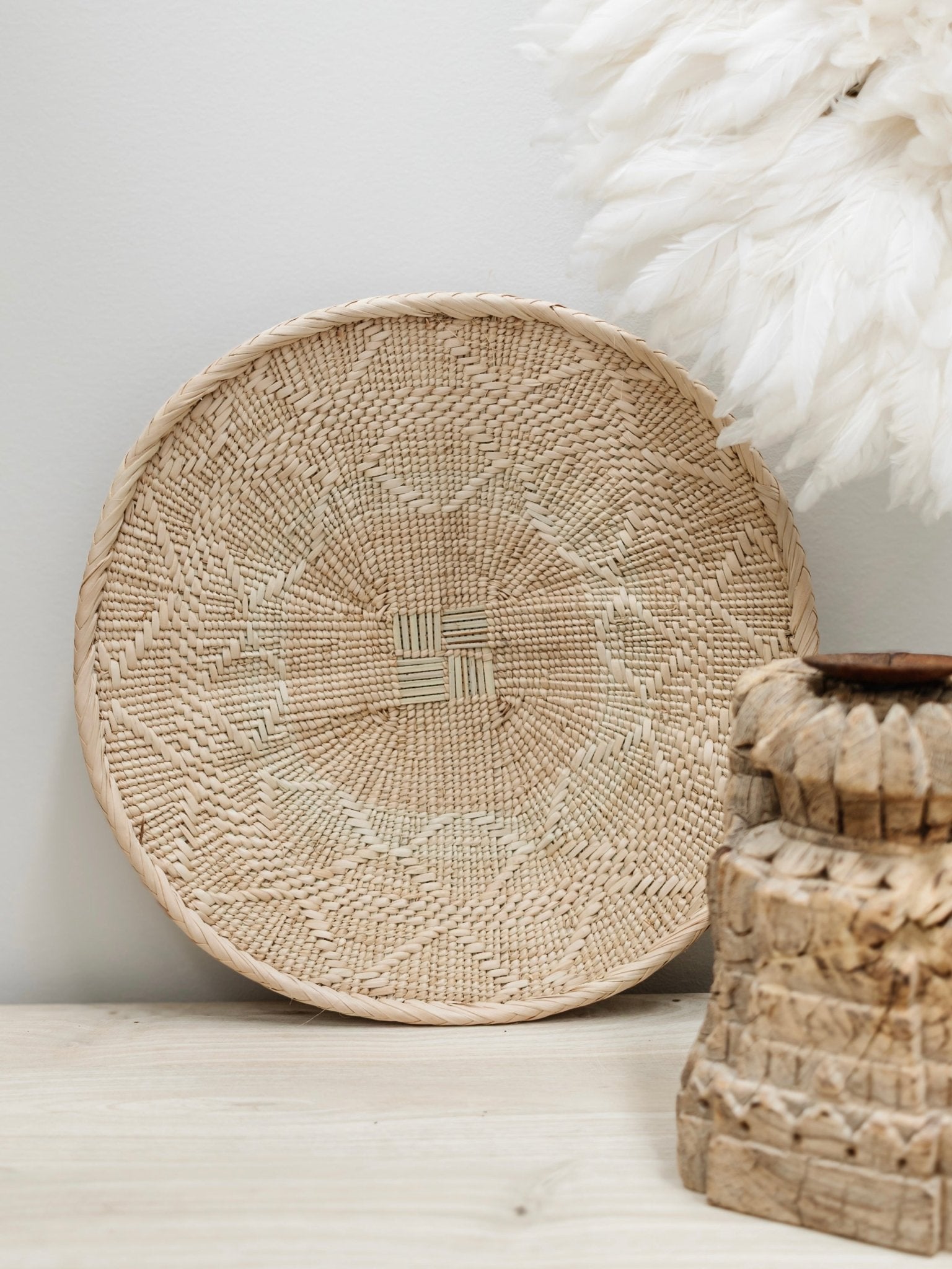 Natural Binga Basket - 30cm - Wander & Wild Home