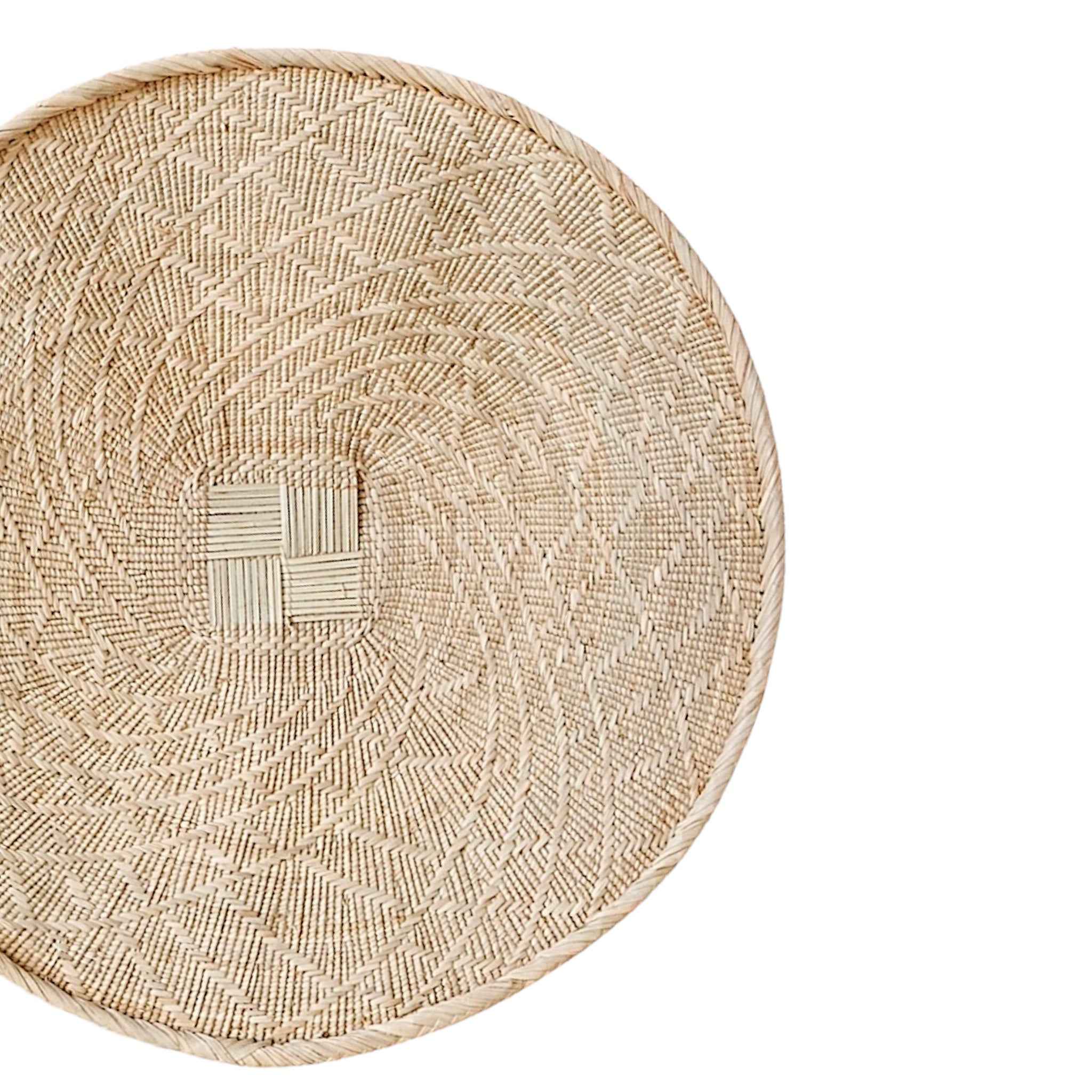 Natural Binga Basket – Large Handwoven Wall Feature