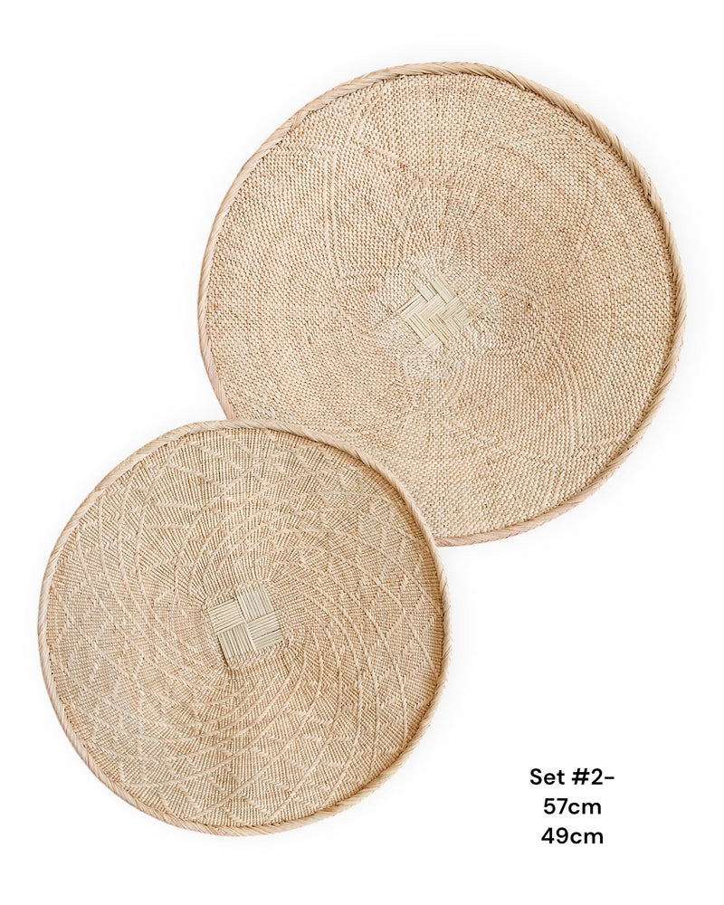 Natural Binga Baskets - Set Of 2 - Wander & Wild Home