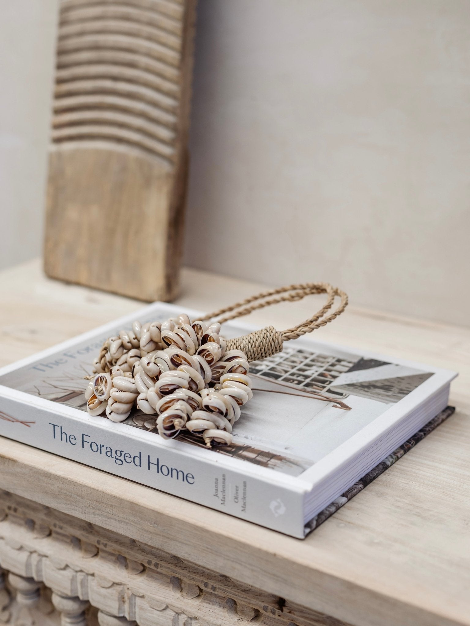 Oceana Cowrie Shell Tassel - Wander & Wild Home