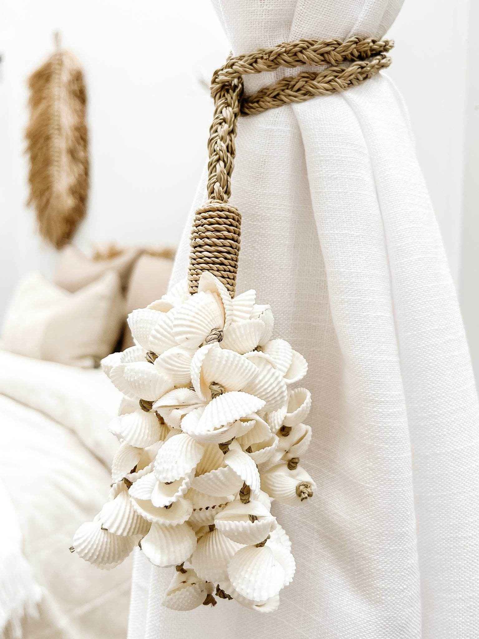 Oceana Scallop Shell Tassel