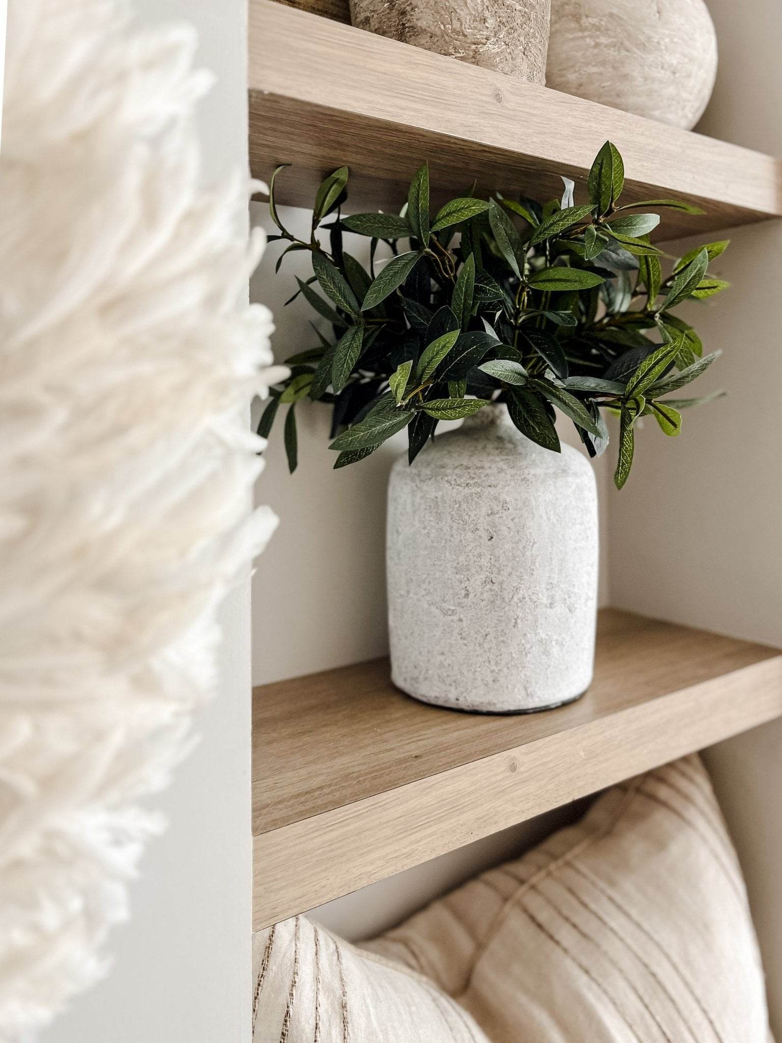 Olive Spray Stem | 40cm - Wander & Wild Home