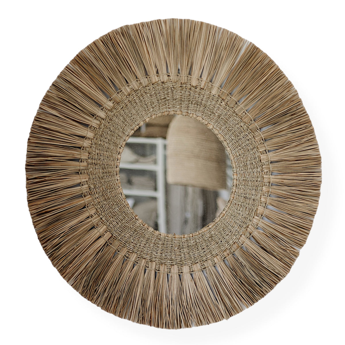 Palma Seagrass Mirror - Wander & Wild Home
