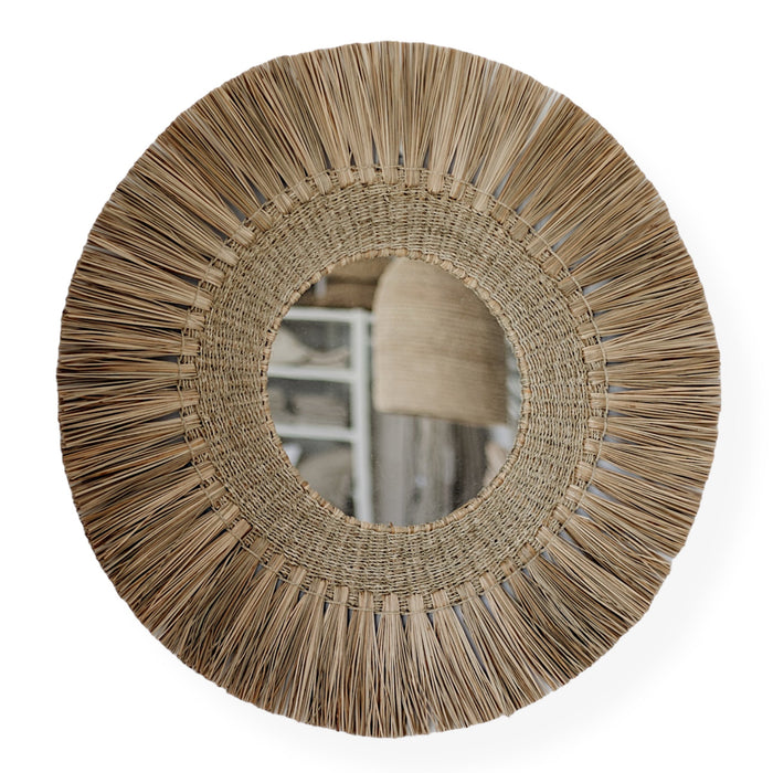Palma Seagrass Mirror - Wander & Wild Home