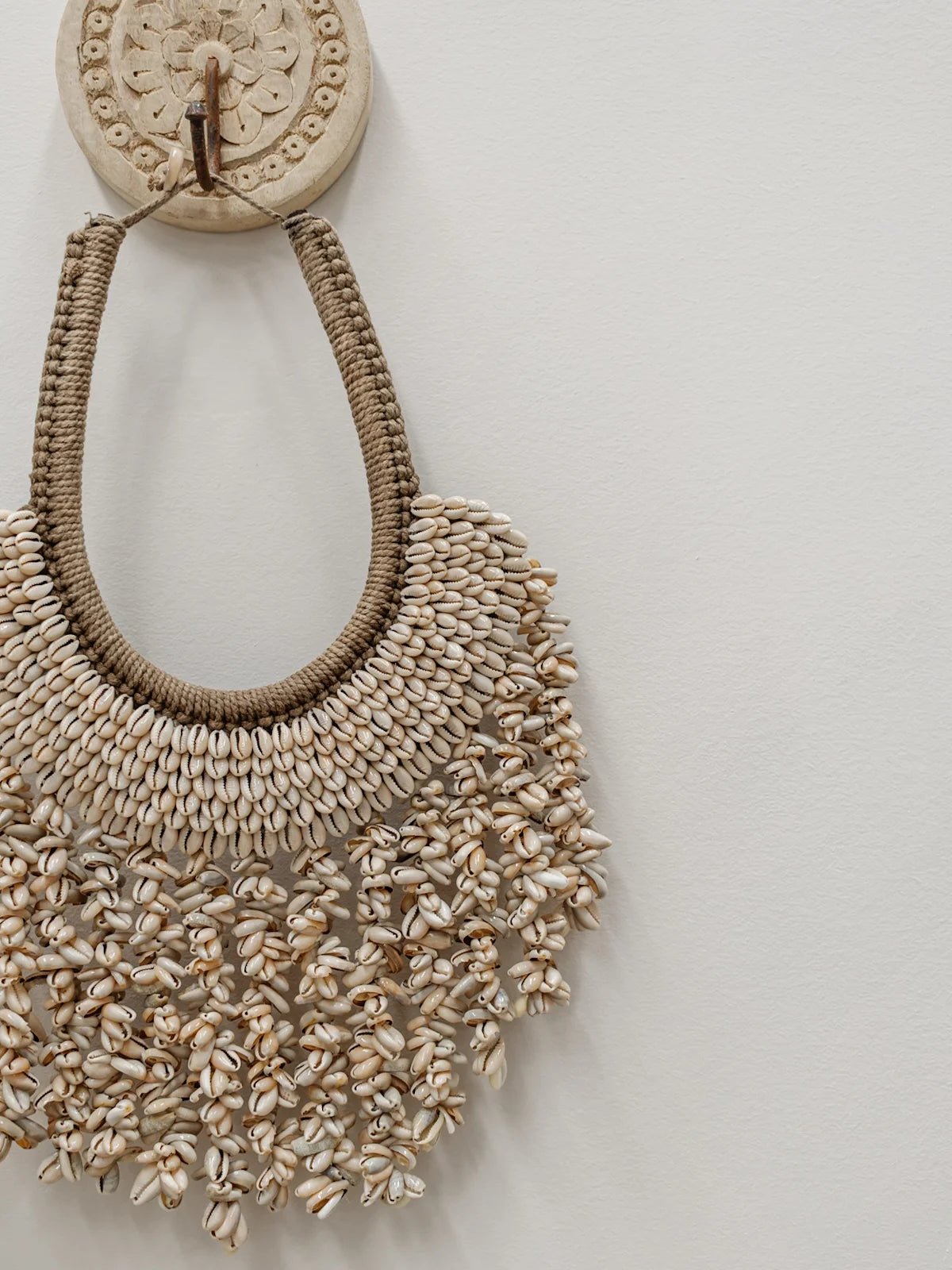 Pierre | Cowrie Shell Hanging - Wander & Wild Home