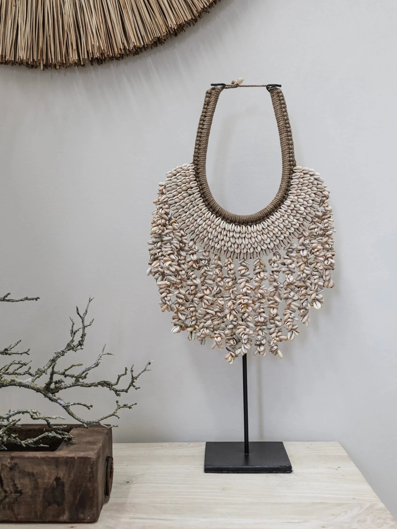 Pierre | Cowrie Shell Hanging - Wander & Wild Home