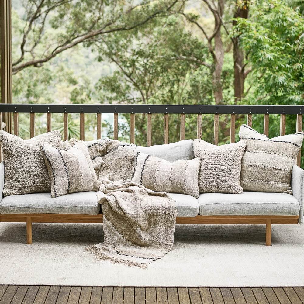 Retreat Linen Throw - Wander & Wild Home