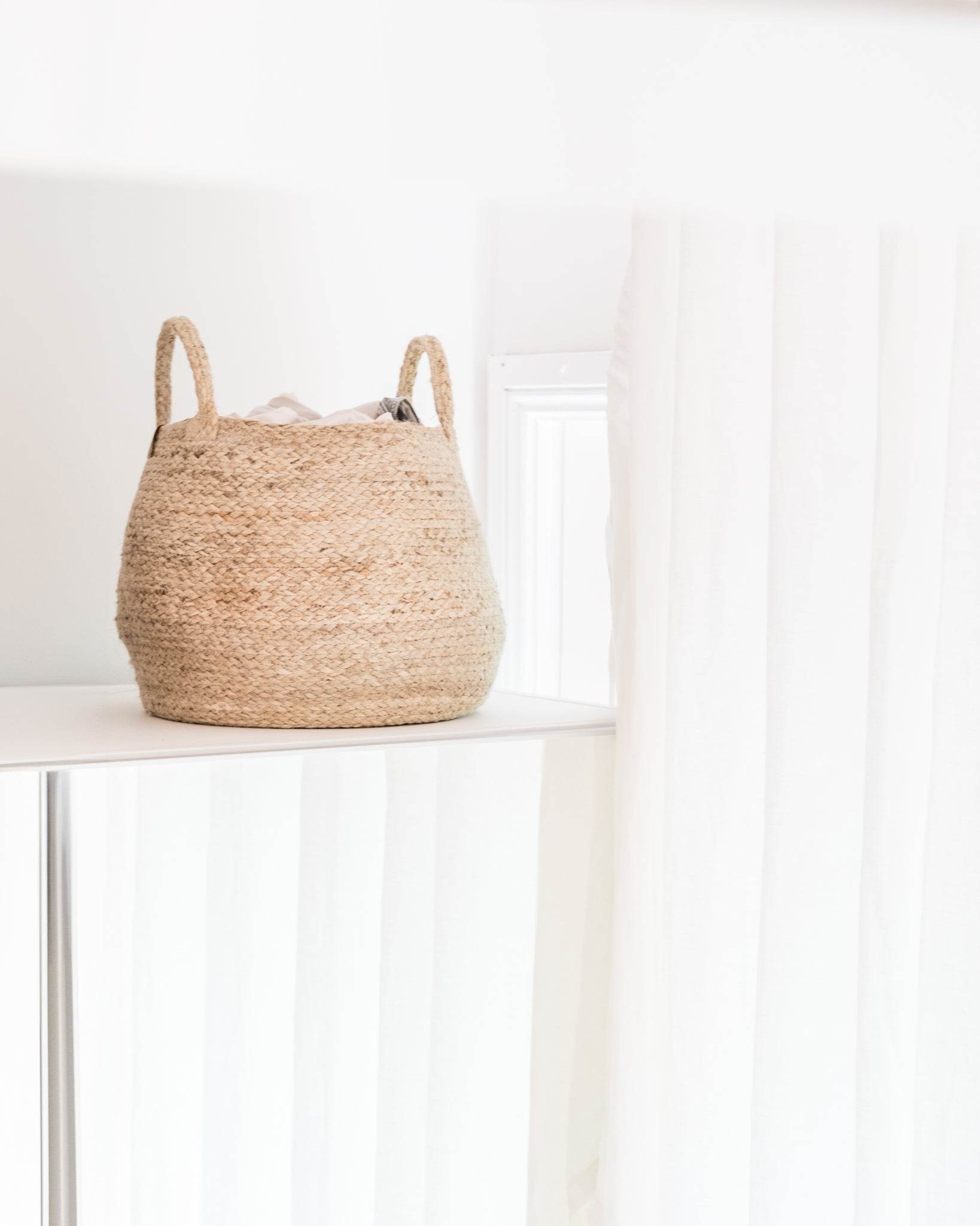 Round Jute Baskets | Natural - Wander & Wild Home
