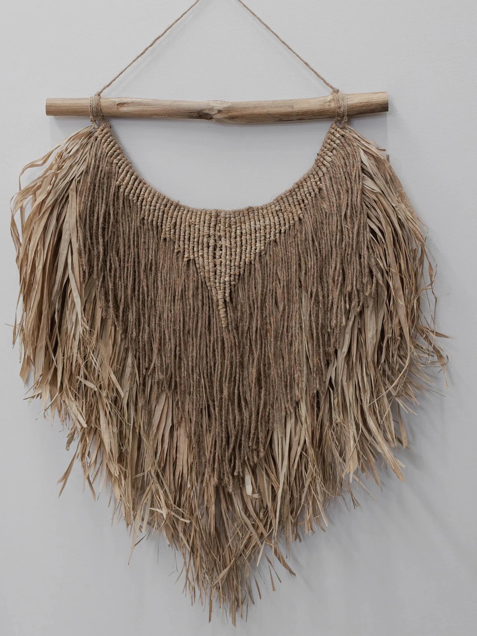 Sari | Raffia Jute Wall Hanging - Wander & Wild Home