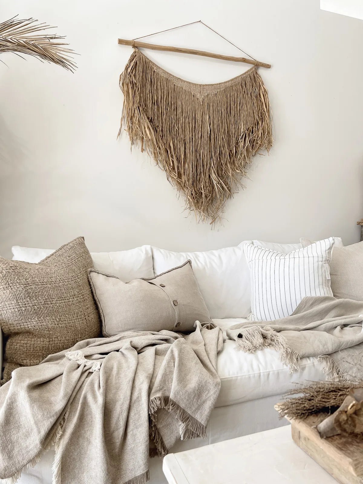 Sari - raya | Woven Jute Wall Hanging - Wander & Wild Home