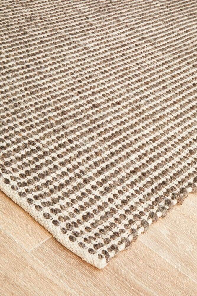 Skandi 300 Wool Rug | Brown - Wander & Wild Home